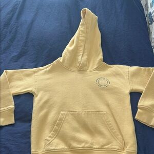 Abercrombie Kids Light Yellow Hoodie